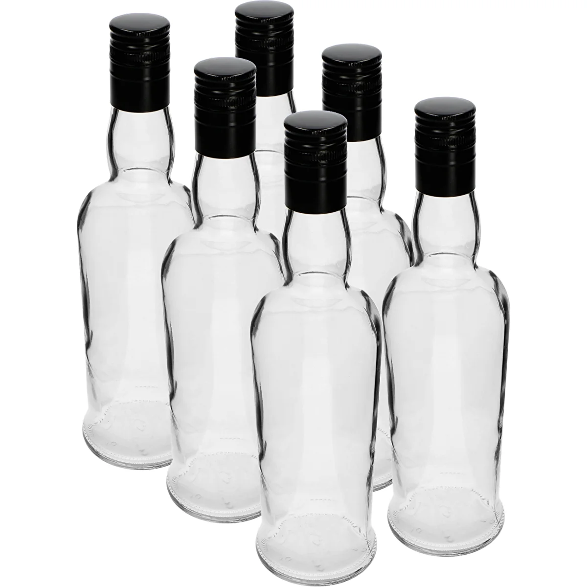 Kapitańska fľaša 500 ml so skrutkovacím uzáverom - 6 ks