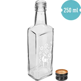 Fľaša Receptura, 250 ml so skrutkovacím uzáverom – Vianočný Sob – photo 4