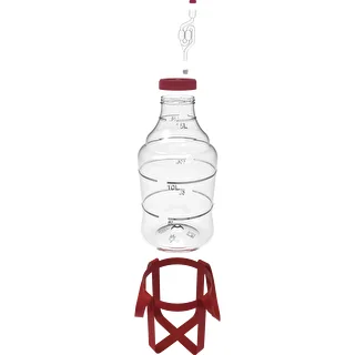 Balón na víno ľahký, nerozbitný, s popruhmi, 15 L – photo 2