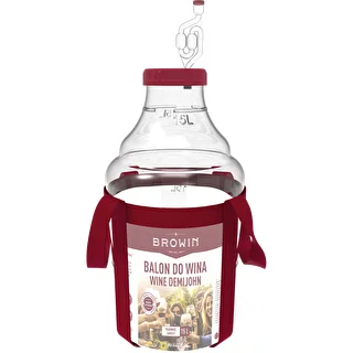 Balón na víno ľahký, nerozbitný, s popruhmi, 15 L – photo 3