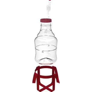 Balón na víno ľahký, nerozbitný, s popruhmi, 10 L – photo 2
