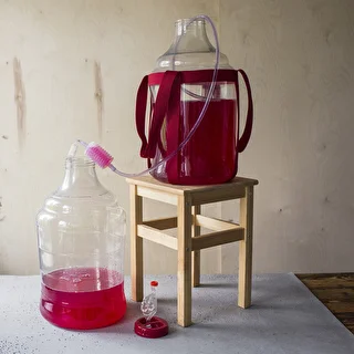 Balón na víno ľahký, nerozbitný, s popruhmi, 20 L – photo 20