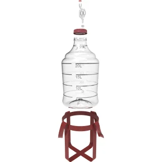 Balón na víno ľahký, nerozbitný, s popruhmi, 25 L – photo 3