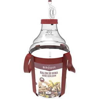 Balón na víno ľahký, nerozbitný, s popruhmi, 20 L – photo 3