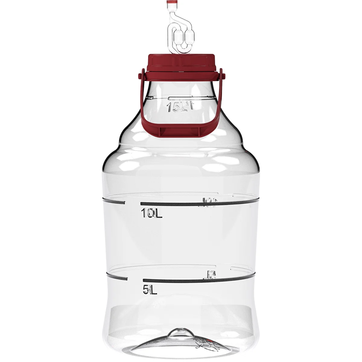 Balón na víno ľahký, nerozbitný, s držadlom, 15 L
