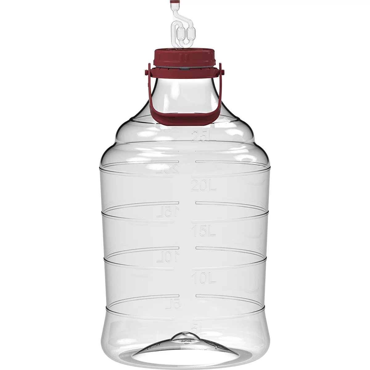 Balón na víno ľahký, nerozbitný, s držadlom, 25 L