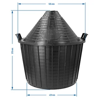 Záhradný kôš / na balón 54l – photo 3