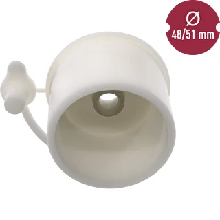 Zátka do demižóna fi 48/51 mm s uzáverom – photo 3
