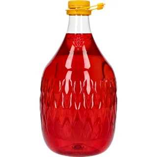 Demižón Dama 5 L PET, so skrutkovacím uzáverom a rukoväťou – photo 2