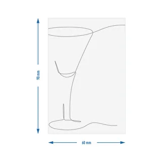 Samolepiace etikety 60 x 90 mm na fľaše, likér, alkohol, vodku - 20 ks. – photo 3