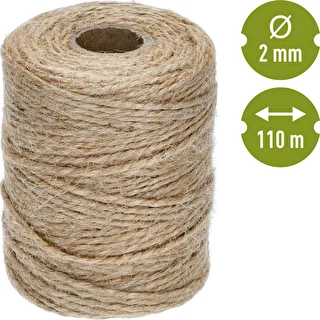 Jutový špagát 2 mm/110 m/250 g – photo 4