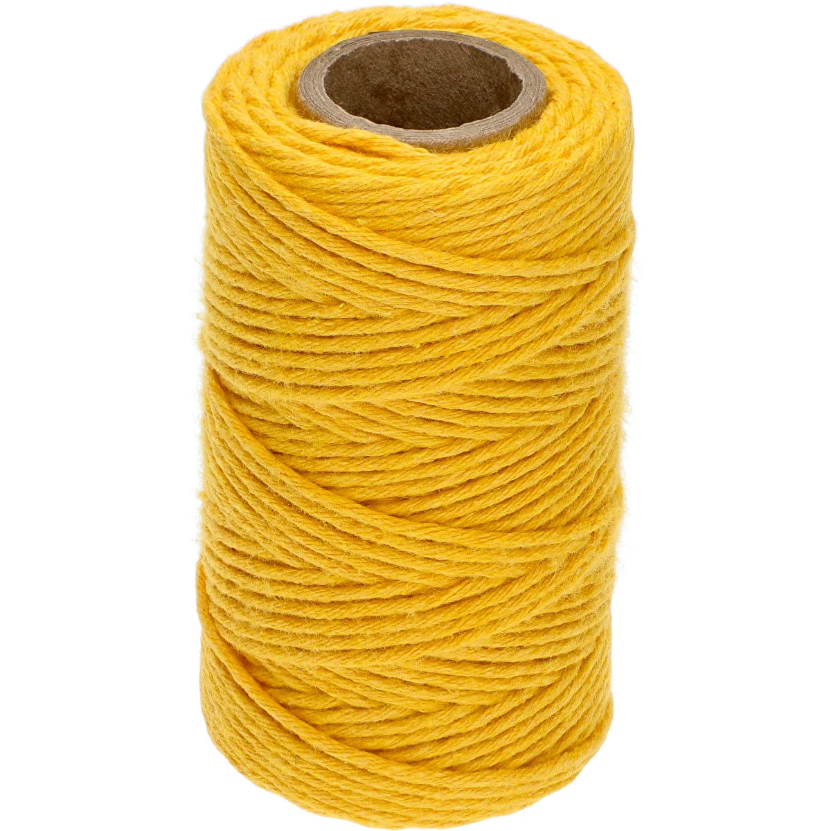 Bavlnený špagát žltý 2 mm/55 m/100 g