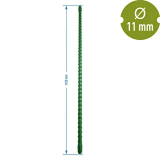 Oceľová tyčka potiahnutá PE 1,25m x 11mm – photo 2