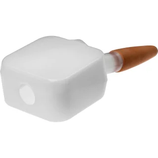 Zavlažovač pre rastliny - biela tabuľka s keramickou nožičkou, 200 ml – photo 4