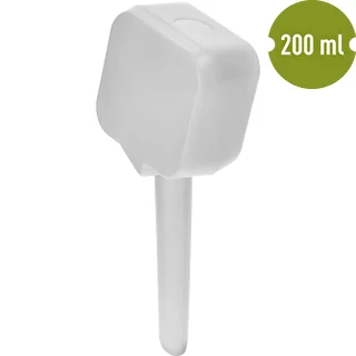 Zavlažovač pre rastliny – biela tabuľka, 200 ml – photo 2