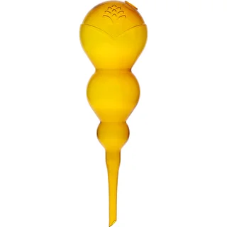 Trojitá zavlažovacia guľa (trojkomorová), priehľadná žltá, 600 ml – photo 1