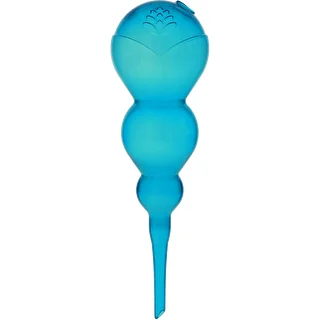 Trojitá zavlažovacia guľa (trojkomorová), priehľadná modrá, 600 ml – photo 1