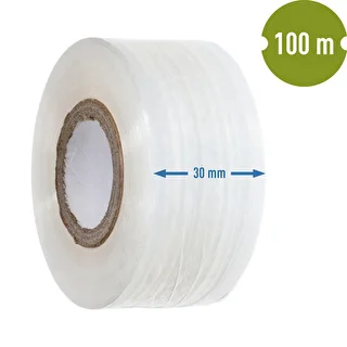 Záhradná páska na štepenie, priehľadná, 100 m x 3 cm – photo 3