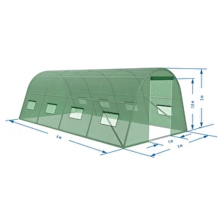 Záhradný skleník (fóliový) 3x6x2 m – photo 16