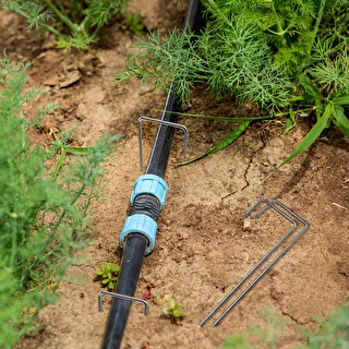 Špendlíky na agrotextíliu, oceľové typu L - 100 ks. – photo 11
