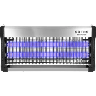 Lampa na hubenie hmyzu UVA 40 W, strieborná