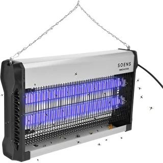 Lampa na hubenie hmyzu UVA 40 W, strieborná – photo 3