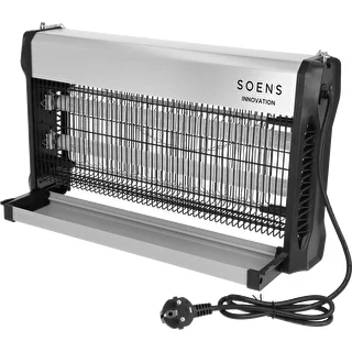 Lampa na hubenie hmyzu UVA 40 W, strieborná – photo 2