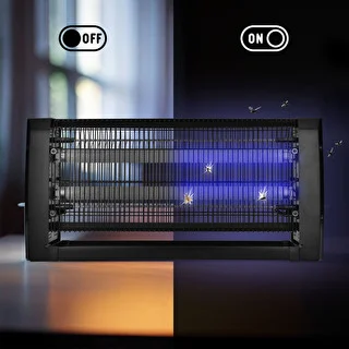 Lampa na hubenie hmyzu UVA 20 W, čierna – photo 8