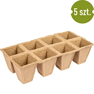 Papierové kvetináče 6 x 6 x 6, sada 5 ks. – photo 3