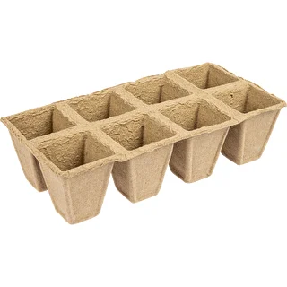 Papierové kvetináče 6 x 6 x 6, sada 5 ks.