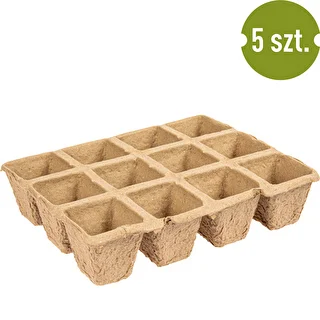 Papierové kvetináče 4,5 x 5 x 4,5, sada 5 ks. – photo 3