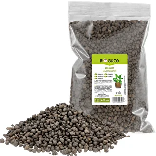 Keramzit pre izbové rastliny, záhradníctvo a lesy v skle, 4-10 mm, 2L – photo 1