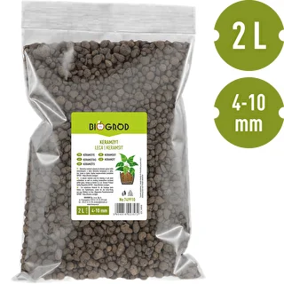 Keramzit pre izbové rastliny, záhradníctvo a lesy v skle, 4-10 mm, 2L – photo 3