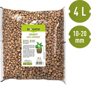 Keramzit pre izbové rastliny, záhradníctvo a lesy v skle 10–20 mm, 4L – photo 5