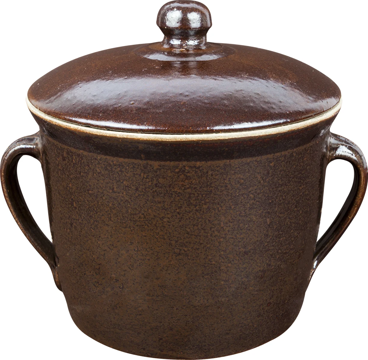 Keramika - hrniec 1,8l jednoduchý s pokrievkou