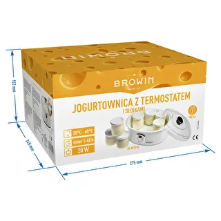 Jogurtovač s termostatom, 7 pohárov, 1,3 L – photo 8