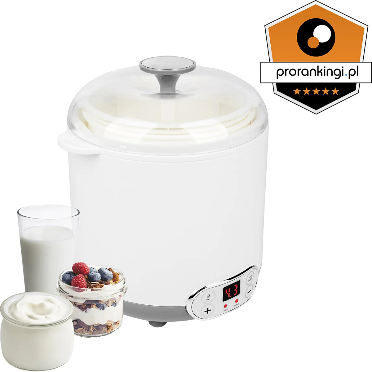 Sero-jogurtovač s termostatom 1,5 L