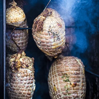 Biela údenárska sieťka s rozmermi 12,5 cm x 5 m, s tepelnou odolnosťou do 220°C - typ A – photo 8