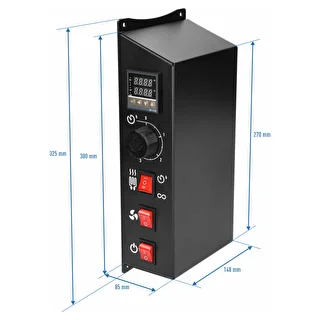 Sada elektrických modulov s digitálnym ovládačom - dragON 1,5 kW, do záhradných udiarní – photo 10