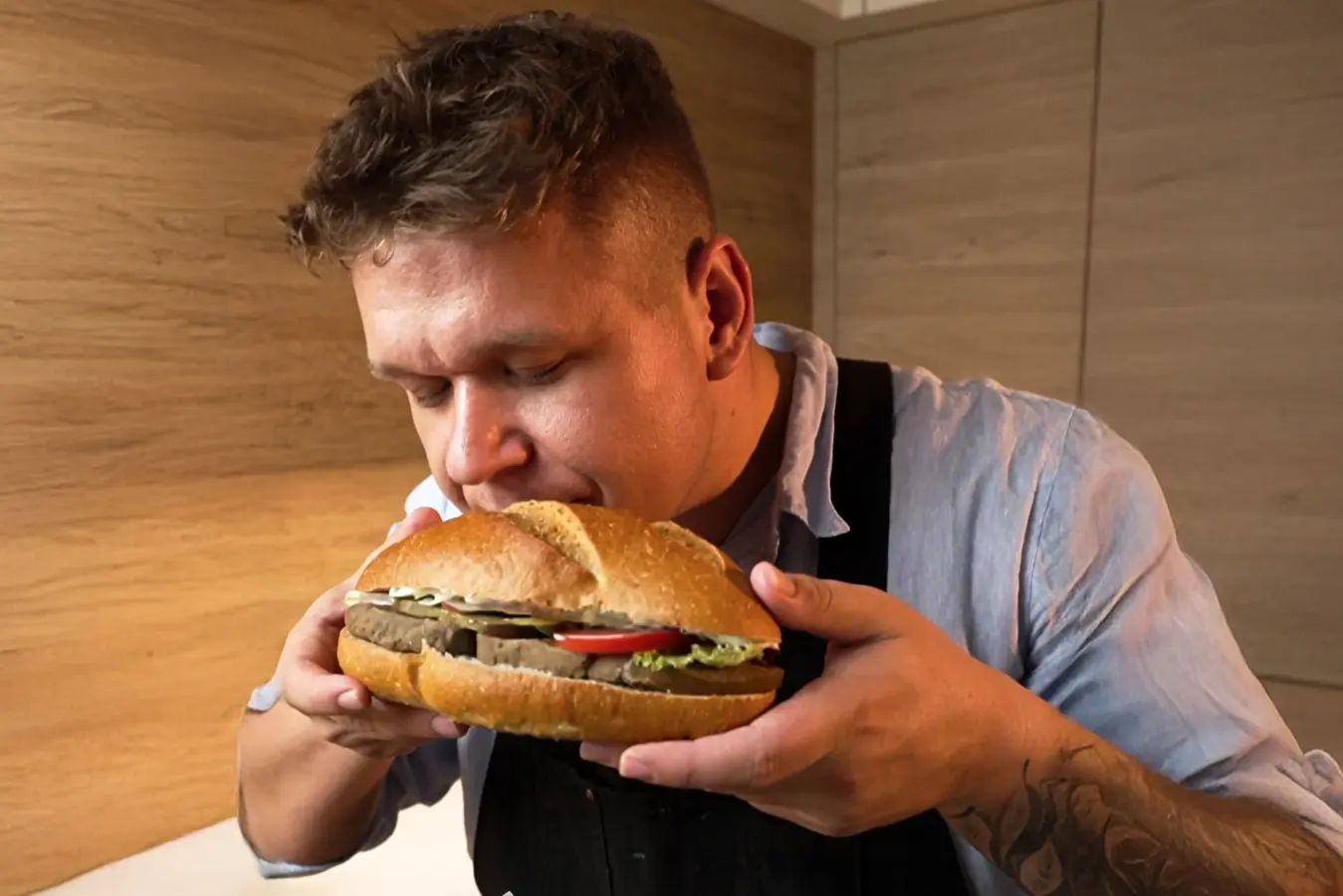 Vegánska paštéta z cíceru a sušených húb - jednoduchý recept zo šunkovaru