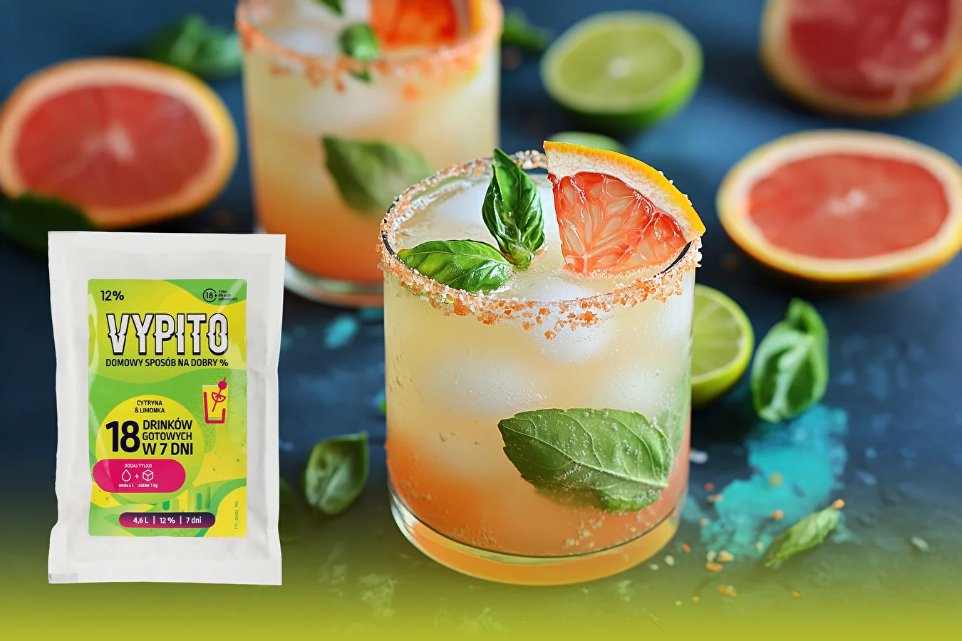 Vypito Limetková Bazalka – osviežujúci drink s nádychom bazalky a citrusov