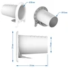 Aplikátor na údeninové siete - prémiová verzia - tuba - 5 ['aplikátor na údeniny', ' údeninový aplikátor', ' horizontálny aplikátor', ' vertikálny aplikátor', ' domáce mäsové výrobky', ' údenie syra', ' plnička na siete', ' na nasadzovanie údeninových sietí', ' na šunku', ' plnička na šunky', ' aplikátor na šunky', ' na údenárske siete', ' na syry', ' ako urobiť šunku', ' domáca šunka', ' domáci karé']