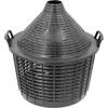 Balón na víno 25 L v plastovom koši - 3 ['demižón', ' fľaša na víno', ' balón na víno', ' na pivo', ' na fermentáciu', ' domáce víno', ' sklenený balón na víno', ' na likéry', ' na medovinu']