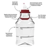 Balón na víno ľahký, nerozbitný, s držadlom, 15 L - 4 ['fermentačná nádoba', ' fermentačná nádoba', ' v čom fermentovať', ' balón na víno', ' balón na pivo', ' na fermentáciu', ' balón so širokým hrdlom', ' PET balón', ' plastový balón', ' nerozbitný balón', ' balón na víno', ' vinárska novinka', ' balón 15 L', ' fermentor s uzáverom']