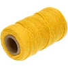 Bavlnený špagát žltý 2 mm/55 m/100 g - 2 ['bavlnený špagát', ' bavlnený povraz', ' špagát pre jemné rastliny', ' prírodný špagát', ' ekošpagát', ' špagát na makramé', ' špagát na viazanie', ' špagát na ručné práce', ' špagát na sťahovanie', ' žltý špagát', ' žltý povraz']