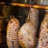 Biela údenárska sieťka s rozmermi 12,5 cm x 5 m, s tepelnou odolnosťou do 220°C - 10 ['sieťka na údeniny', ' údenárska sieťka na údenie', ' údenárska sieťka na varenie', ' údenárska sieťka na pečenie', ' odolná údenárska sieťka', ' na domáce údeniny', ' na šunku', ' na bravčovú rolku']
