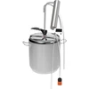 Destilátor Pot-Still na tlakovom hrnci 17 L - 2 ['destilácia', ' destilát', ' pálenka', ' jedlá z tlakových hrncov', ' aký destilačný prístroj vybrať', ' varenie v tlakových hrncoch', ' destilátor Browin', ' modulárne destilátory', ' čistý destilát', ' destilačná súprava', ' súprava na destiláciu', ' destilačná súprava s tlakovým hrncom', ' destilácia na rôznych zdrojoch tepla', ' tlakový hrniec', ' varenie v tlakových hrncoch', ' hrniec z nehrdzavejúcej ocele', ' tlakový hrniec moderné varenie', ' rýchle varenie', ' must have v kuchyni', ' prečo sa oplatí mať tlakový hrniec', ' výhody tlakových hrncov', ' hrniec 17 litrov']