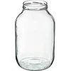 Dóza TO 4 L a viečko fi 100 s držadlom - 2 ['dóza', ' sklenená dóza', ' sklenený pohár', ' pohár s viečkom', ' pohár na kvasenie uhoriek', ' pohár na uhorky', ' pohár na likéry', ' dóza na likéry', ' pohár s kliešťami', ' kliešte na uhorky', ' kuchynské kliešte']