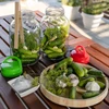 Dóza TO 4 L a viečko fi 100 s držadlom - 9 ['dóza', ' sklenená dóza', ' sklenený pohár', ' pohár s viečkom', ' pohár na kvasenie uhoriek', ' pohár na uhorky', ' pohár na likéry', ' dóza na likéry', ' pohár s kliešťami', ' kliešte na uhorky', ' kuchynské kliešte']