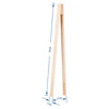 Drevené kliešte, 22 cm - 2 ['kuchynské kliešte', ' kliešte na kapustu', ' kliešte na uhorky', ' kvasenie kapusty', ' kvasenie uhoriek', ' kliešte na mäso', ' kliešte na steaky', ' kliešte na gril', ' grilovacie kliešte', ' príslušenstvo na gril']